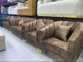 Sofas, Couches & Chairs Sofa Set  - Brown
