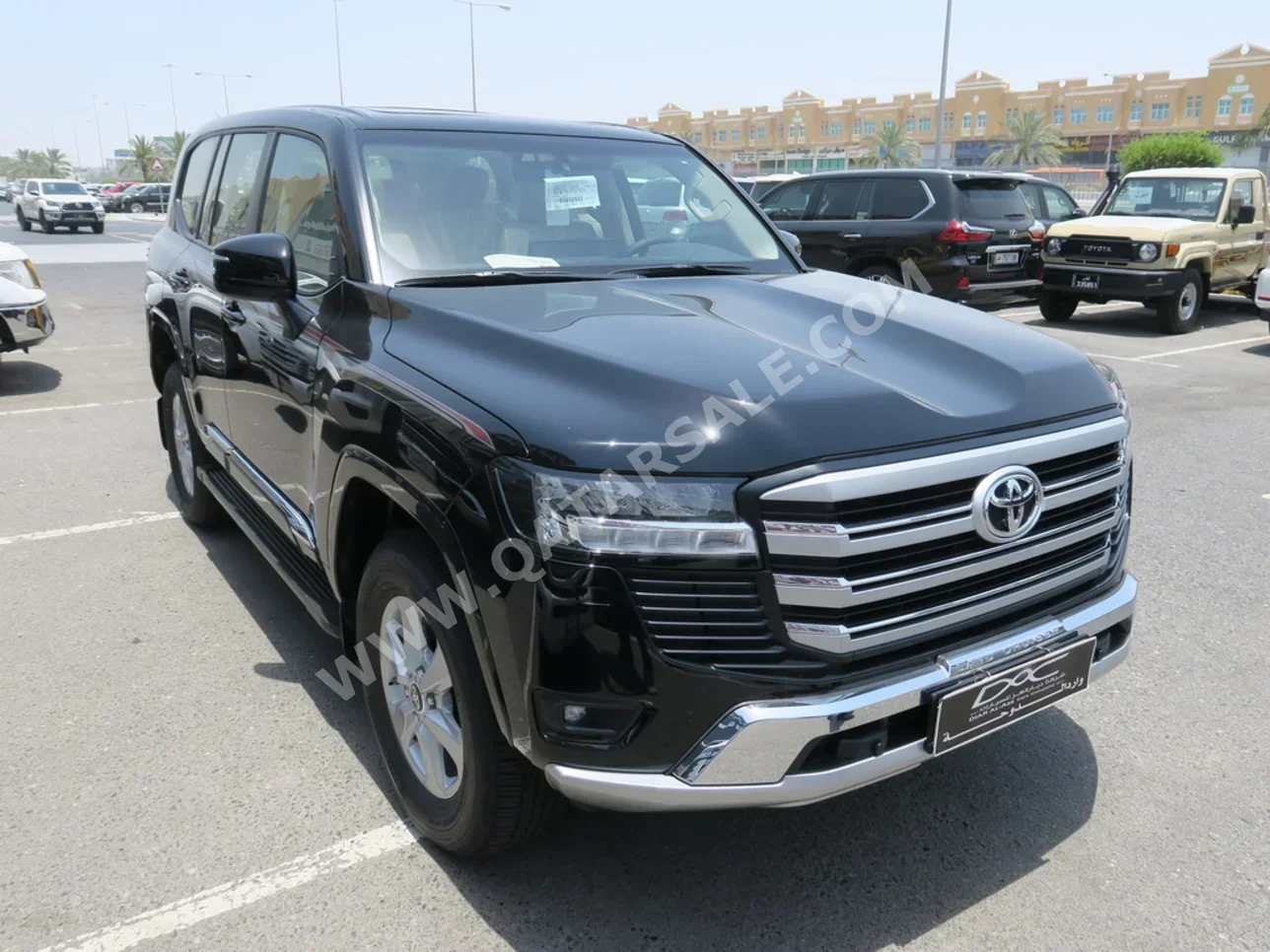تويوتا  لاند كروزر  جي اكس ار  2024  اوتوماتيك  0 كم  6 سلندر  دفع رباعي  اس يو في  أسود  تحت الضمان