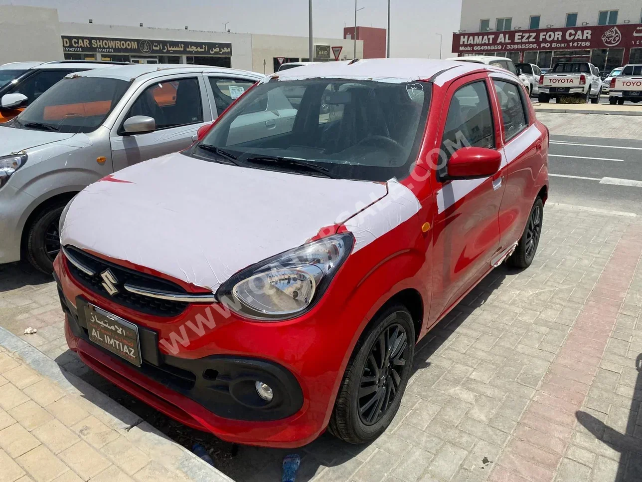 سوزوكي  سيليريو  2022  اوتوماتيك  0 كم  4 سلندر  سحب امامي  هاتشباك  أحمر  تحت الضمان