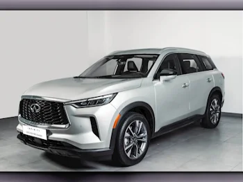 Infiniti  QX  60  2023  Automatic  10,718 Km  6 Cylinder  All Wheel Drive (AWD)  SUV  Silver  With Warranty