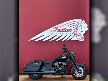 انديان موتورز  سبرينج فيلد دارك هورس -  2024 - اللون اسود -  الضمان