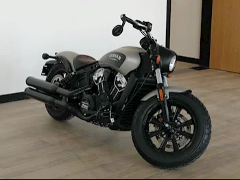 انديان موتورز  سكاوت بوبر -  2023 - اللون فضي -  الضمان