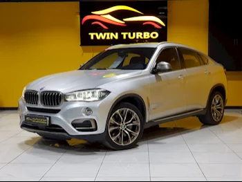  BMW  X-Series  X6  2017  Automatic  107,000 Km  6 Cylinder  Four Wheel Drive (4WD)  SUV  Silver  With Warranty