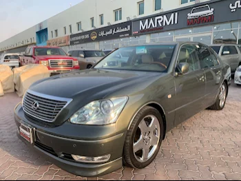 لكزس  ال اس  430  2002  اوتوماتيك  167,000 كم  8 سلندر  دفع خلفي  سيدان  أخضر غامق
