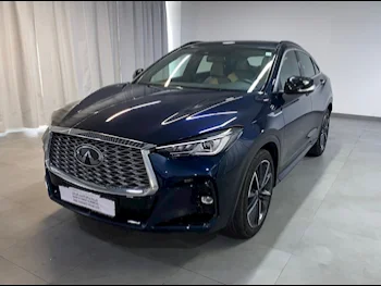 Infiniti  QX  55  2023  Automatic  12,000 Km  4 Cylinder  All Wheel Drive (AWD)  SUV  Dark Blue  With Warranty