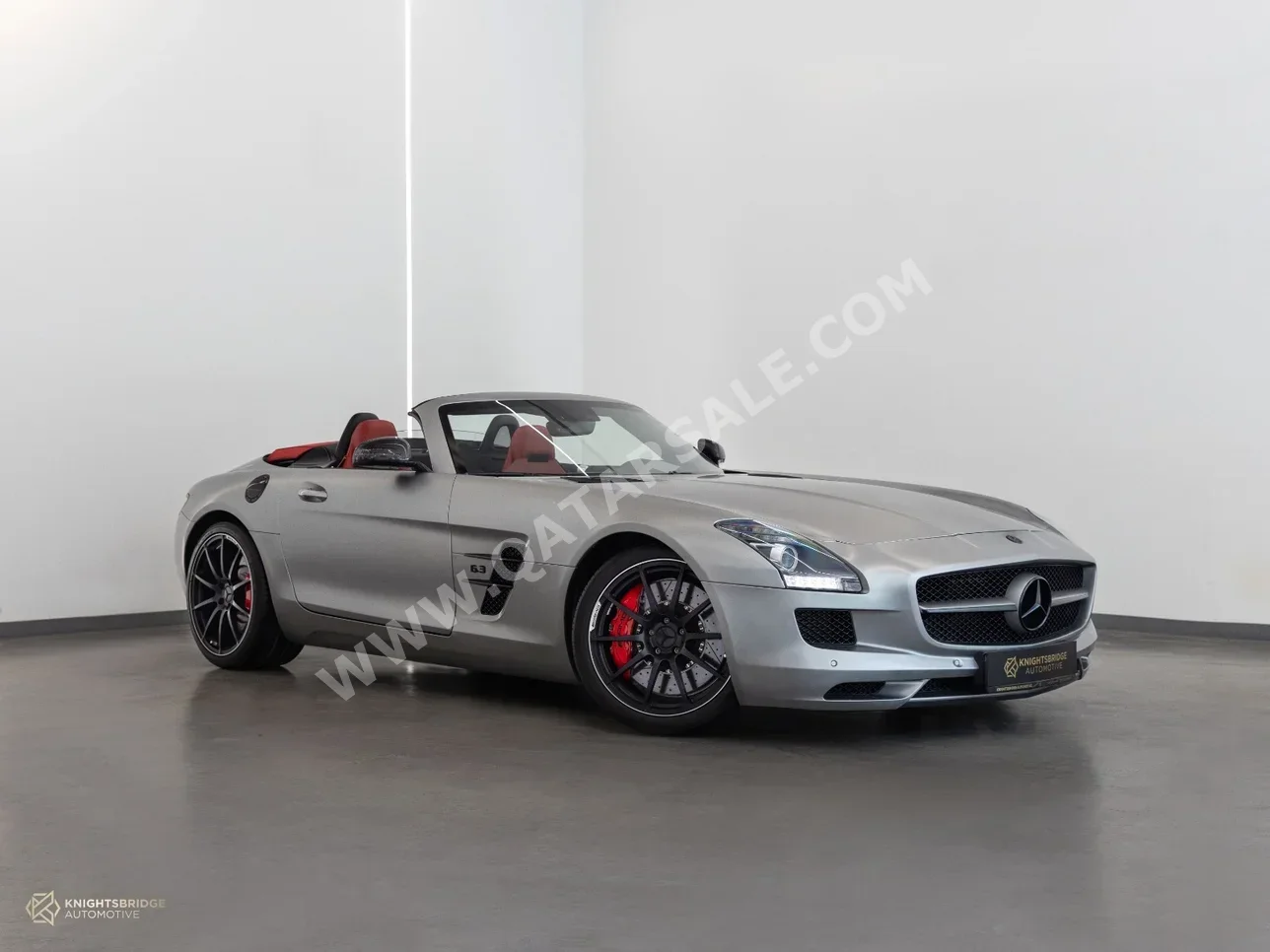 Mercedes-Benz  SLS  Roadster  2012  Automatic  8,300 Km  8 Cylinder  Rear Wheel Drive (RWD)  Convertible  Silver
