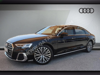 Audi  A8  3.0  2022  Automatic  35,000 Km  6 Cylinder  All Wheel Drive (AWD)  Sedan  Black  With Warranty