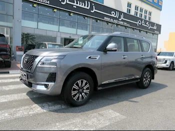 Nissan  Patrol  Titanium  2024  Automatic  0 Km  6 Cylinder  Four Wheel Drive (4WD)  SUV  Gray  With Warranty