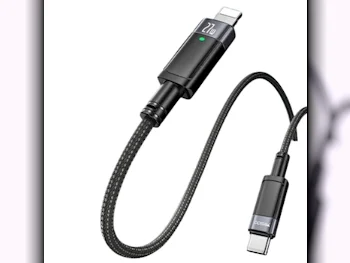 الشواحن السلكية  والشواحن اللاسلكية شاحن فقط  ابل  أسود