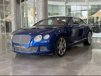 Bentley  GT  Speed  2013  Automatic  50,000 Km  8 Cylinder  All Wheel Drive (AWD)  Coupe / Sport  Blue