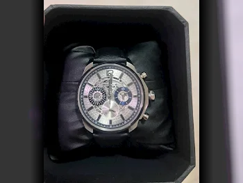 ساعات - بوليس  - ساعات الكوارتز  - أبيض  - ساعات رجالي