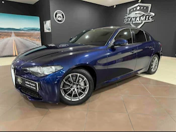 Alfa Romeo  GIULIA  2022  Automatic  39,000 Km  4 Cylinder  All Wheel Drive (AWD)  Sedan  Blue  With Warranty