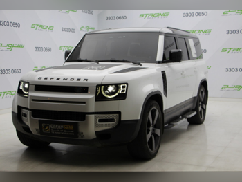 Land Rover  Defender  130 HSE  2023  Automatic  47,000 Km  6 Cylinder  Four Wheel Drive (4WD)  SUV  White  With Warranty