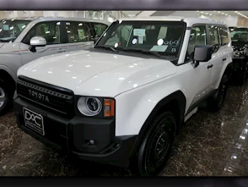 Toyota  Prado  2024  Automatic  0 Km  4 Cylinder  Four Wheel Drive (4WD)  SUV  White  With Warranty