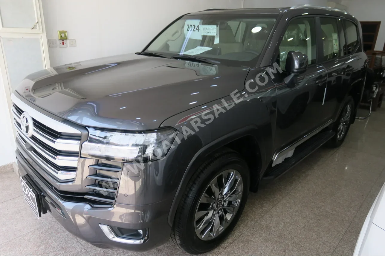 Toyota  Land Cruiser  GXR Twin Turbo  2024  Automatic  0 Km  6 Cylinder  Four Wheel Drive (4WD)  SUV  Gray  With Warranty
