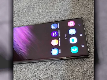 سامسونج  - جالاكسي اس  - 22 الترا  - أسود  - 256 جيجابايت