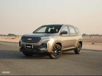 شفروليه  كابتيفا  ال اس  2022  اوتوماتيك  45,000 كم  4 سلندر  سحب امامي  اس يو في  رمادي غامق  تحت الضمان