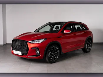Infiniti  QX  50S  2023  Automatic  4,347 Km  4 Cylinder  Four Wheel Drive (4WD)  SUV  Red  With Warranty
