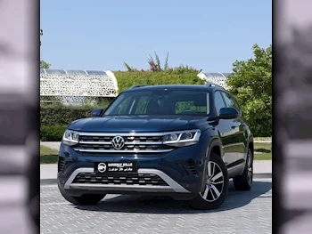 Volkswagen  Teramont  Comfortline  2023  Automatic  22,845 Km  6 Cylinder  All Wheel Drive (AWD)  SUV  Blue  With Warranty