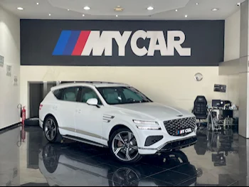 Genesis  GV 80  2025  Automatic  300 Km  6 Cylinder  All Wheel Drive (AWD)  SUV  White  With Warranty