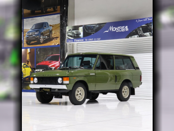 Land Rover  Range Rover  Sport  1974  Automatic  76,000 Km  4 Cylinder  Four Wheel Drive (4WD)  Classic  Green