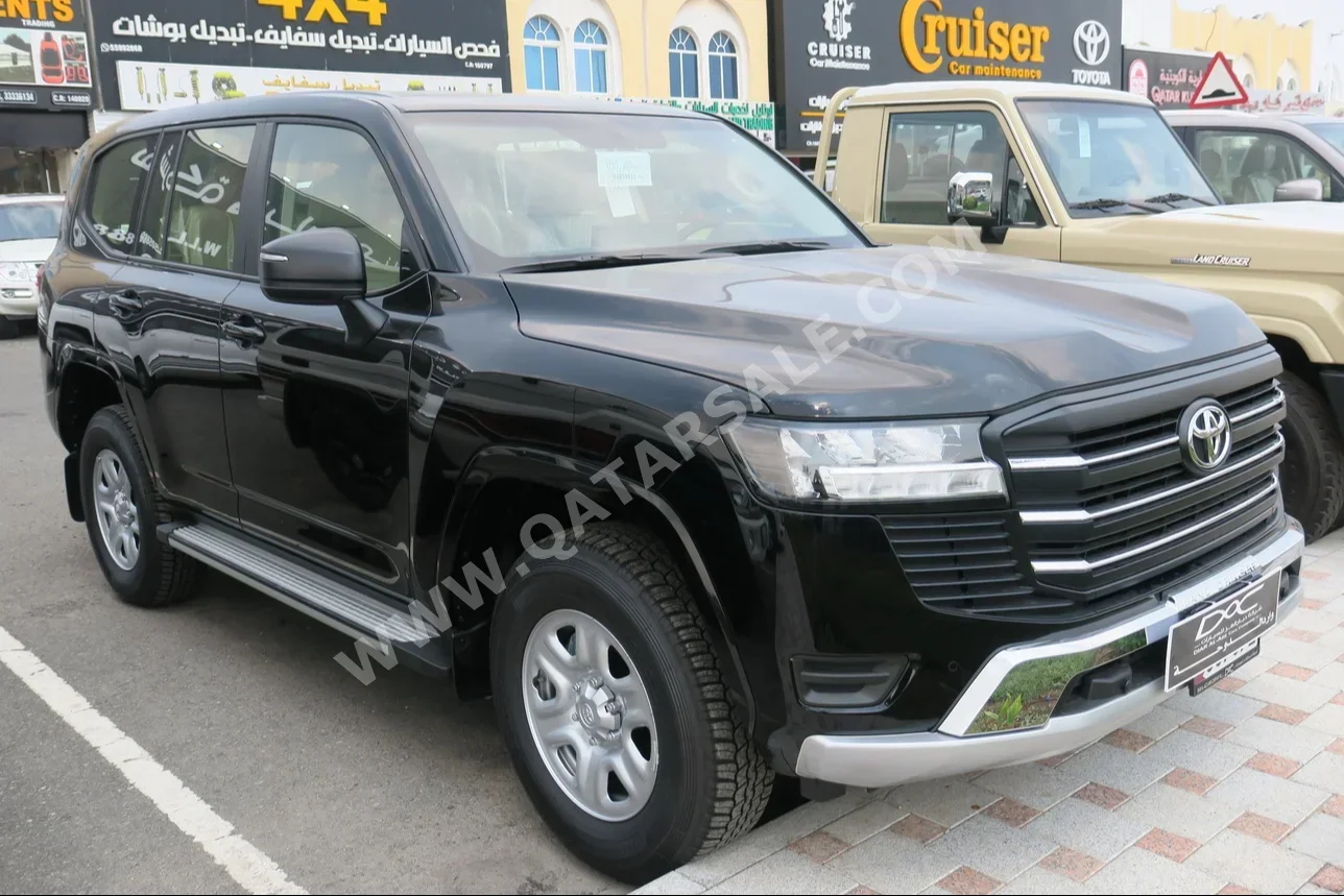 Toyota  Land Cruiser  GX  2024  Automatic  0 Km  6 Cylinder  Four Wheel Drive (4WD)  SUV  Black  With Warranty
