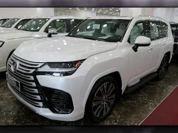 لكزس  ال اكس  600 لكجري  2024  اوتوماتيك  0 كم  6 سلندر  دفع رباعي  اس يو في  أبيض  تحت الضمان