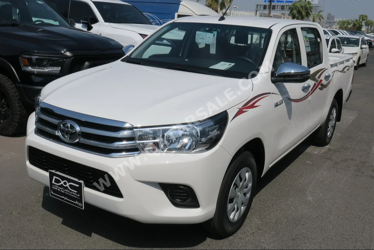 Toyota  Hilux  2025  Manual  0 Km  4 Cylinder  Rear Wheel Drive (RWD)  Pick Up  White  With Warranty