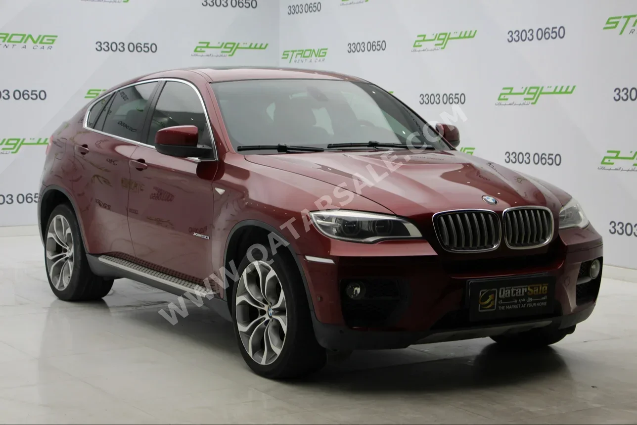 BMW  X-Series  X6  2014  Automatic  119,000 Km  8 Cylinder  Four Wheel Drive (4WD)  SUV  Maroon