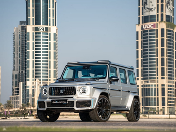 Mercedes-Benz  G-Class  63 Brabus  2019  Automatic  66,000 Km  8 Cylinder  Four Wheel Drive (4WD)  SUV  Silver