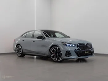 BMW  I-Series  i5 M60  2024  Automatic  10,200 Km  0 Cylinder  All Wheel Drive (AWD)  Sedan  Gray  With Warranty