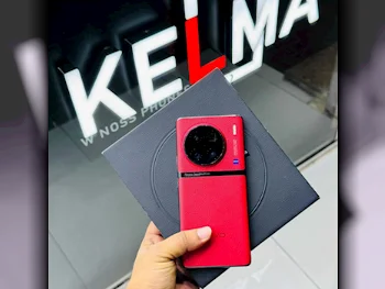 فيفو  - اكس  - 90 برو بلس  - أحمر  - 512 جيجابايت