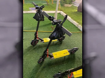 Scooters Electric Scooter  - Black  - Foldable