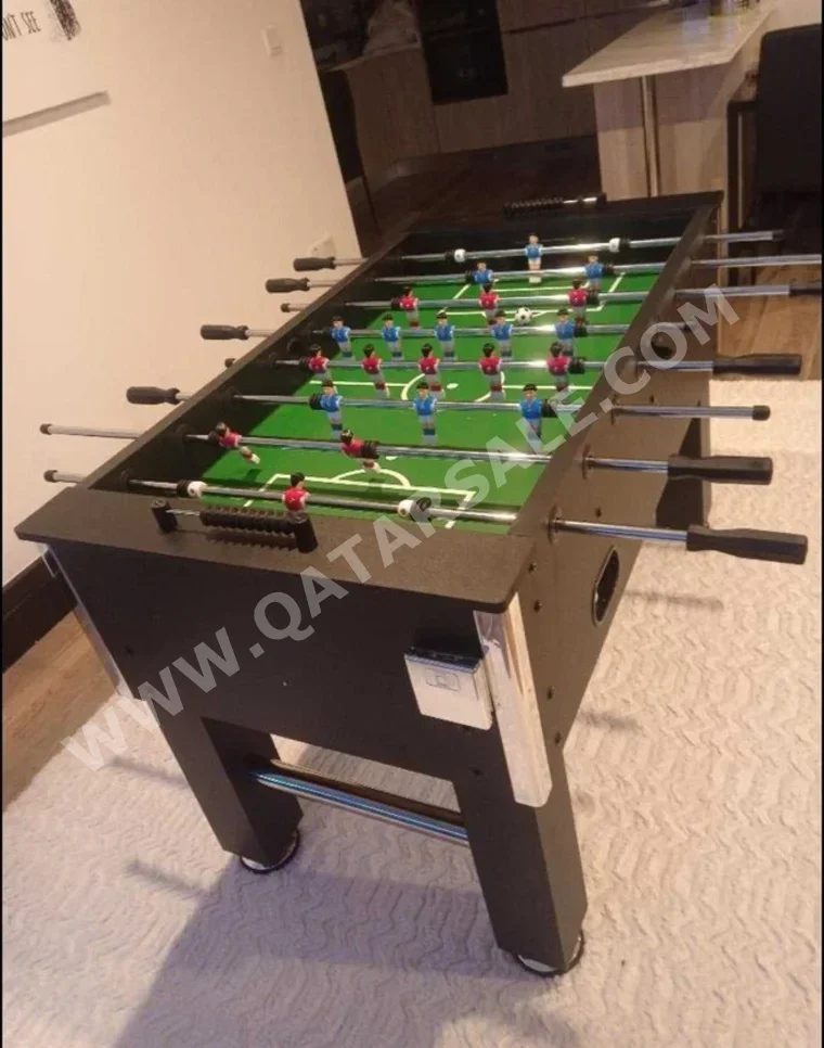 Black Foosball Table
