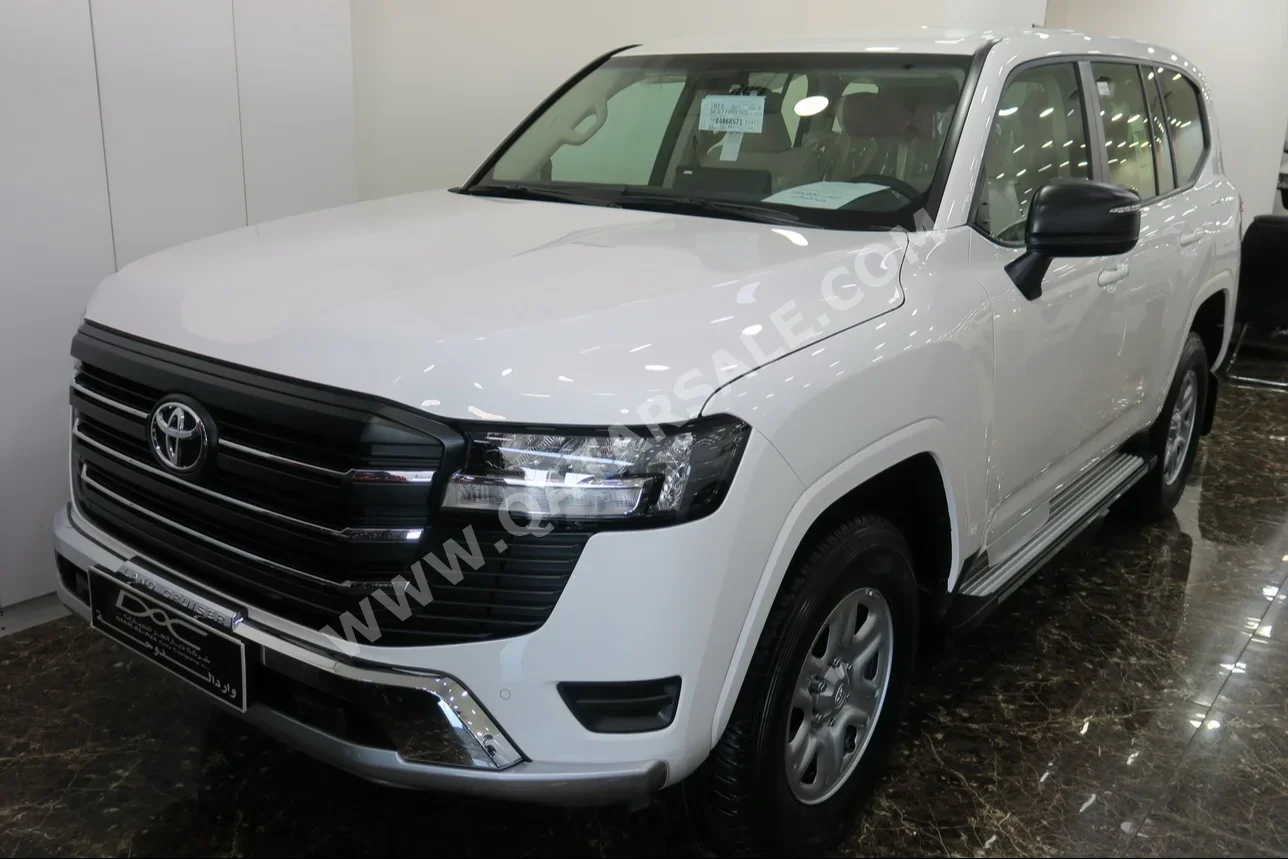 Toyota  Land Cruiser  GX  2024  Automatic  0 Km  6 Cylinder  Four Wheel Drive (4WD)  SUV  White  With Warranty