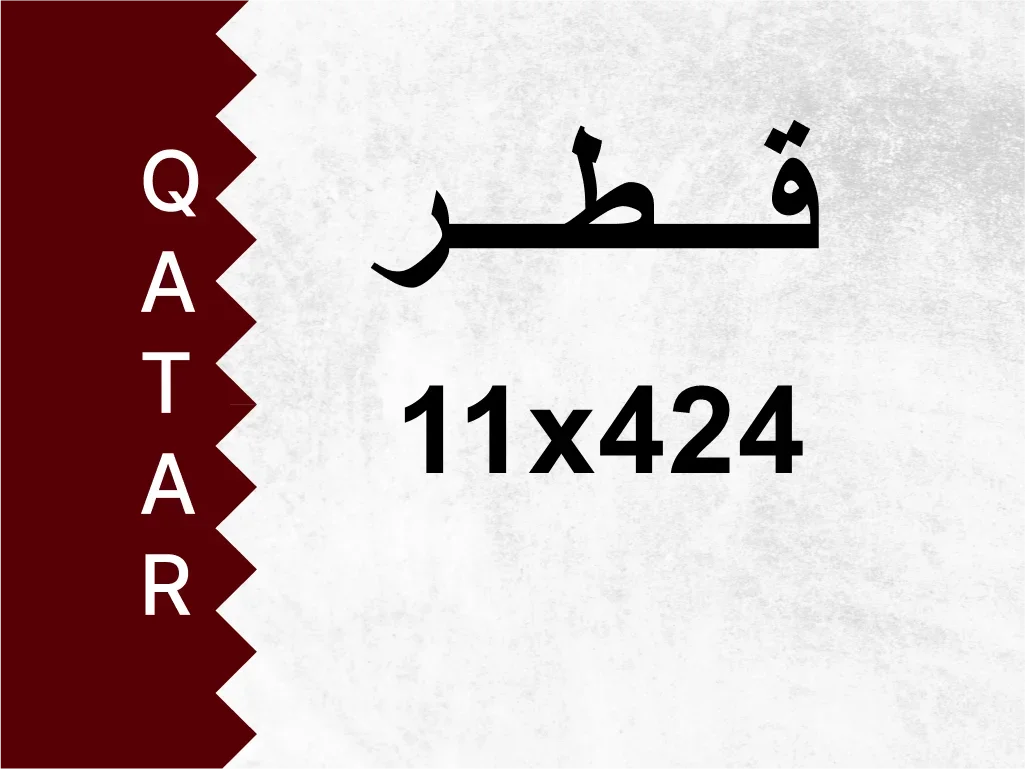 رقم خاص  11x424  رقم مميز