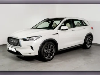 Infiniti  QX  50  2022  Automatic  6,315 Km  4 Cylinder  All Wheel Drive (AWD)  SUV  White  With Warranty