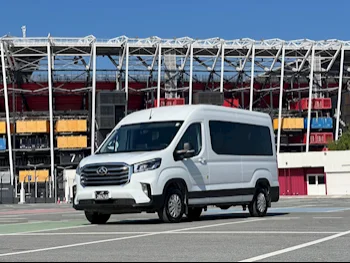 ماكسس  دليفير 9  2022  عادي  45,500 كم  4 سلندر  دفع خلفي  فان \ باص  أبيض  تحت الضمان