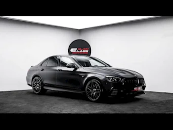 مرسيدس - بنز  اي - كلاس  63S AMG  2023  اوتوماتيك  735 كم  4 سلندر  دفع خلفي  سيدان  رمادي  تحت الضمان