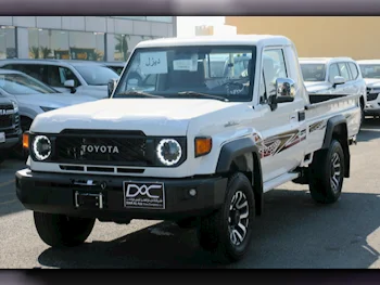 Toyota  Land Cruiser  LX  2024  Automatic  0 Km  4 Cylinder  Four Wheel Drive (4WD)  Pick Up  White  With Warranty