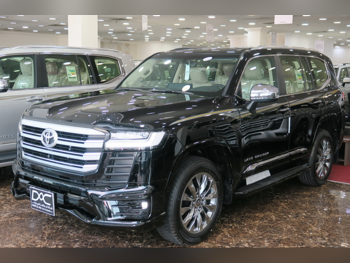 تويوتا  لاند كروزر  في اكس ار  2024  اوتوماتيك  0 كم  6 سلندر  دفع رباعي  اس يو في  أسود  تحت الضمان