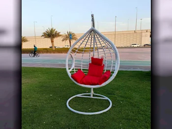 Patio Furniture - White  - Hanging Chair  -Number Of Seats 1