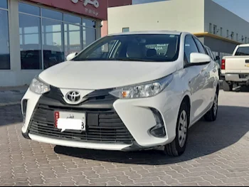 Toyota  Yaris  2021  Automatic  139,000 Km  4 Cylinder  Front Wheel Drive (FWD)  Sedan  White