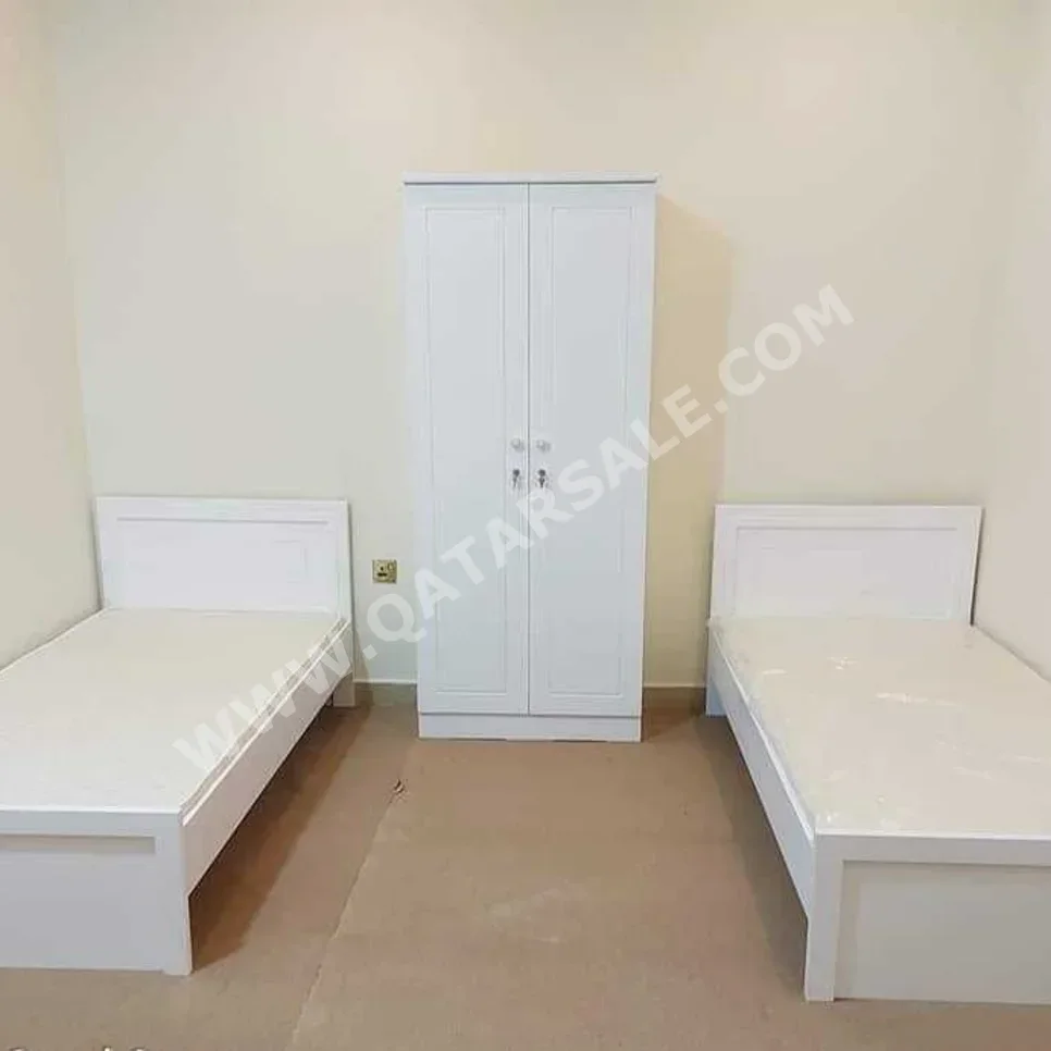 Beds - Single  - White  - Mattress Included
