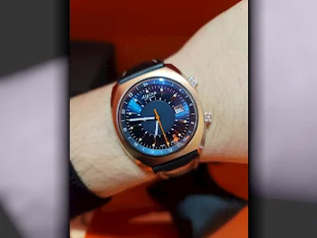 ساعات - ألبينا  - ساعات ميكانيكية  - أزرق  - ساعات رجالي