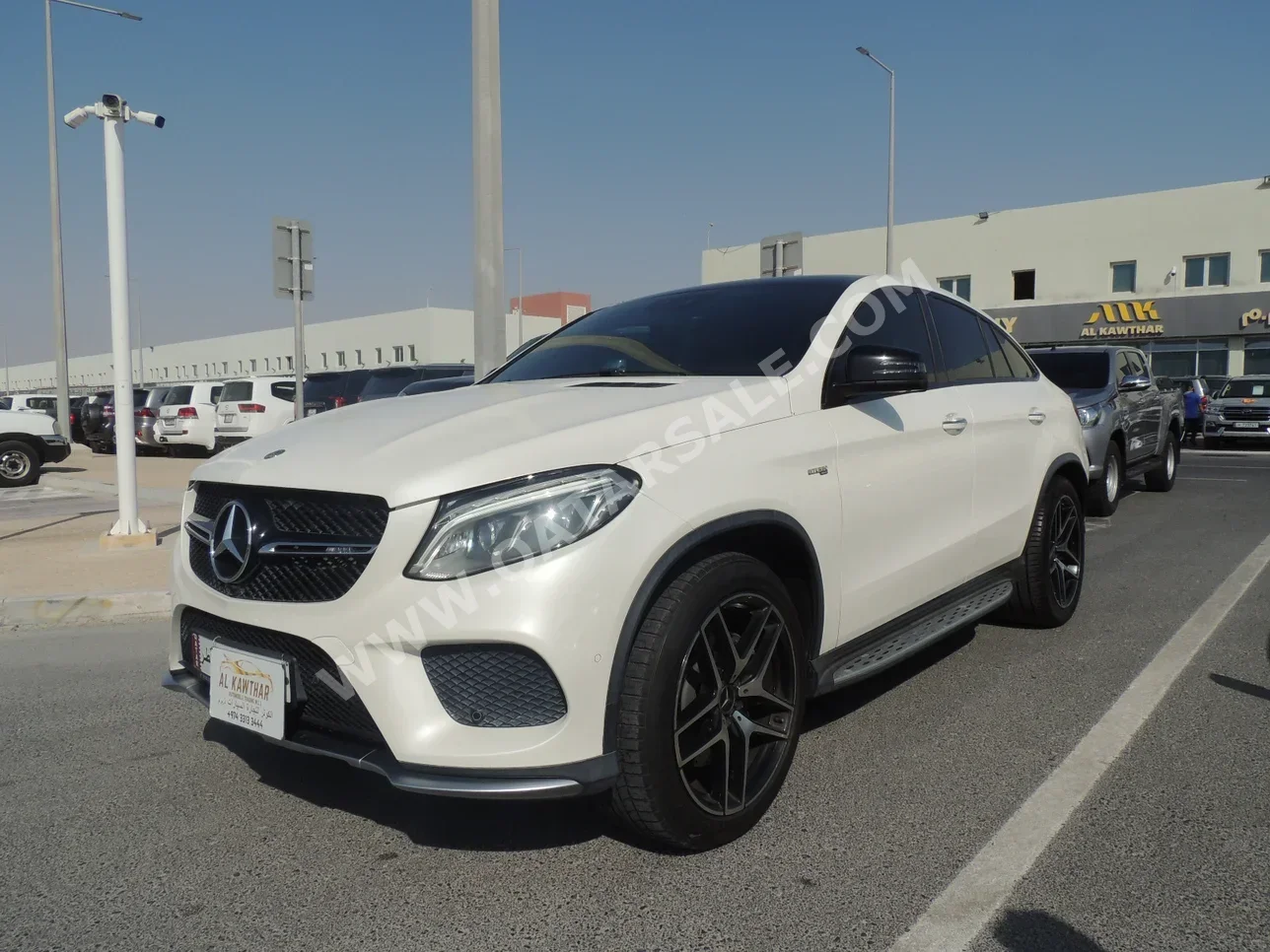 Mercedes-Benz  GLE  43 AMG  2019  Automatic  86,000 Km  8 Cylinder  Four Wheel Drive (4WD)  SUV  White