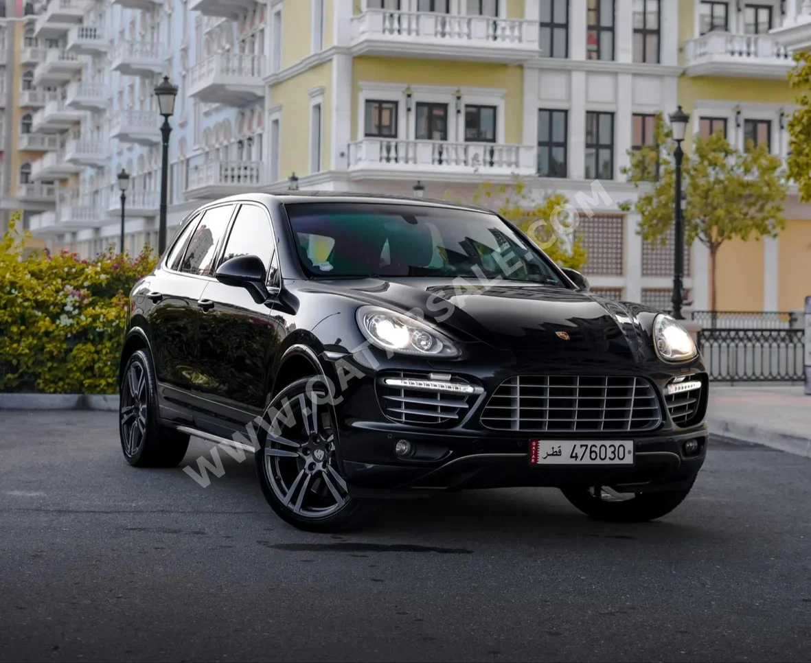 Porsche Cayenne Turbo 2011 Automatic 90,000 Km 8 Cylinder Four Wheel Drive (4WD) SUV Black With Warranty