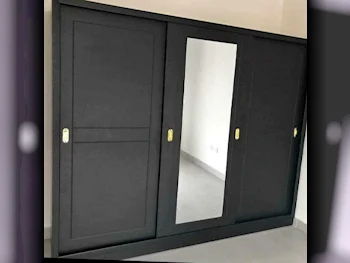 Wardrobes & Dressers - Doha Furniture  - Wardrobes  - Black