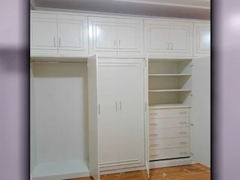 Wardrobes & Dressers - Doha Furniture  - Wardrobes  - White