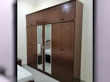 Wardrobes & Dressers - Doha Furniture  - Wardrobes  - Brown